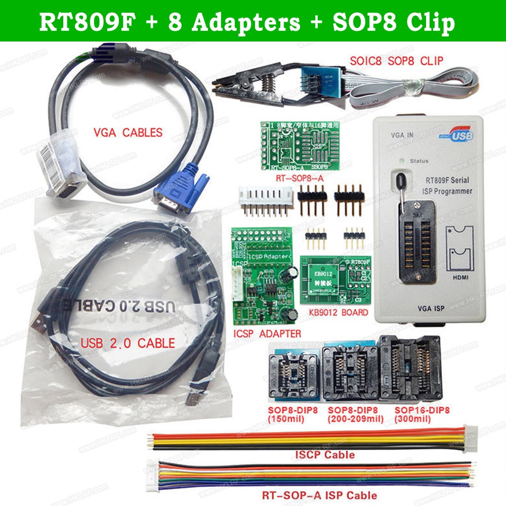 RT809F ISP Bios  α׷ ø Ʈ, SOP8 SO..